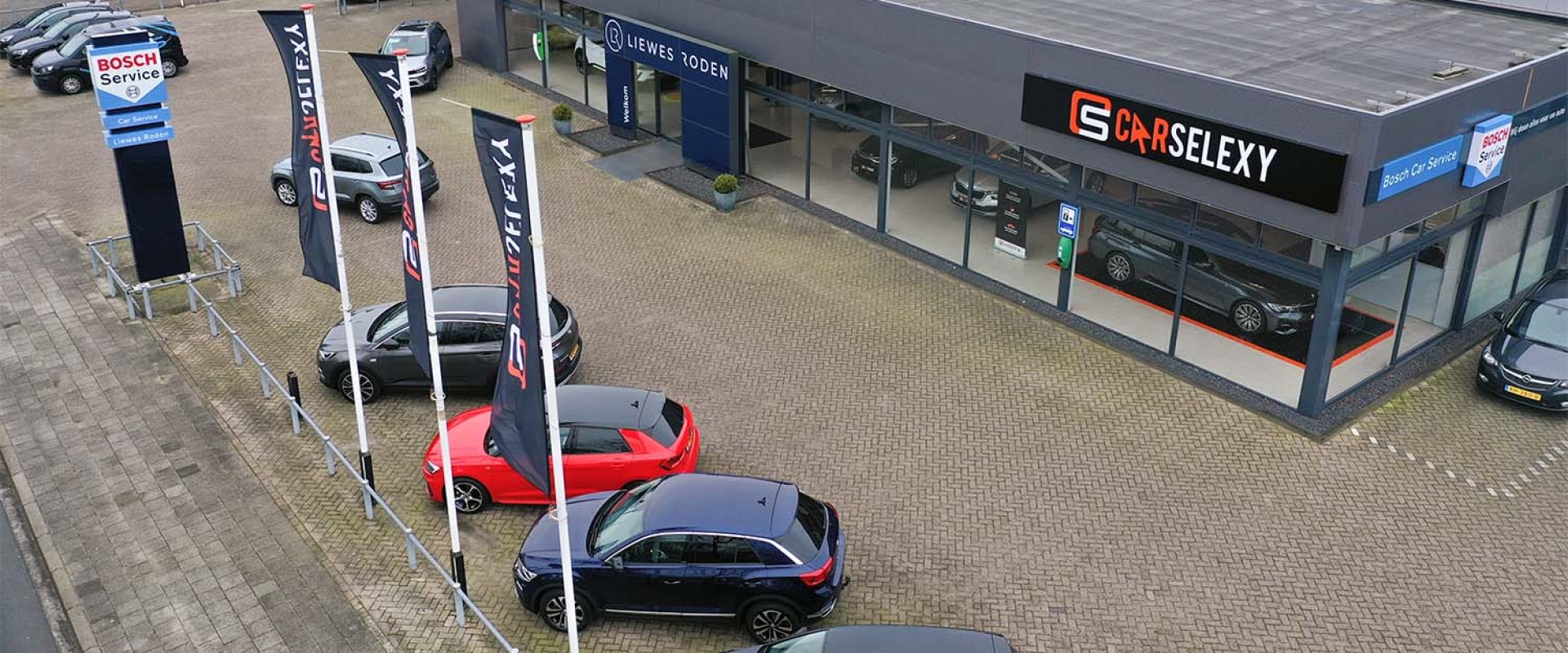Carselexy dealer Liewes Roden B.V in Roden in de provincie Drenthe