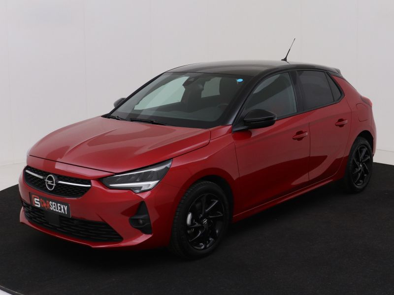 Het vergelijkbare aanbod Opel Corsa van Damsté Auto in het rood